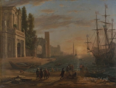 londongallery/claude - a seaport